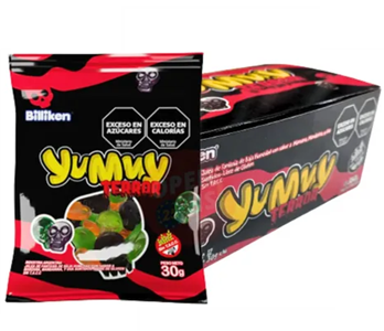 GOMAS YUMMY TERROR 30G DISPLAY X 12U