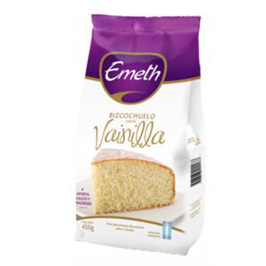 BIZCOCHUELO EMETH VAINILLA 450G