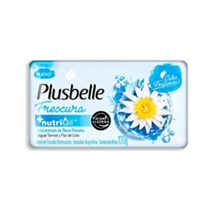 JABON TOCADOR PLUSBELLE FRESCURA 120G