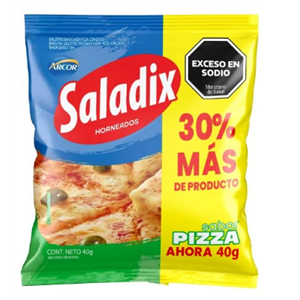 SALADIX PIZZA 40G (Min. 6u)