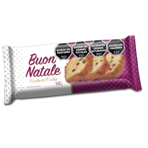 BUON NATALE BUDIN CON FRUTAS 180G