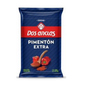 DOS ANCLAS PIMENTON 25G