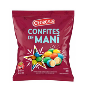 CONFITES DE MANI GEORGALOS 80 G