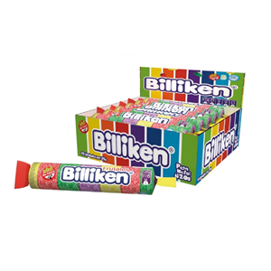 BILLIKEN ROLLOS FRUTALES 25G DISPLAY X 12U