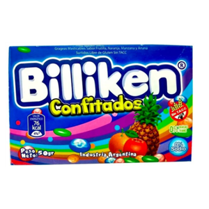 BILLIKEN CONFITADOS FRUTALES 50G