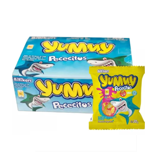 GOMAS YUMMY PECECITOS 30G DISPLAY X 12U