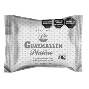 ALFAJOR GUAYMALLEN PLATINO 50G (Min. 3u)