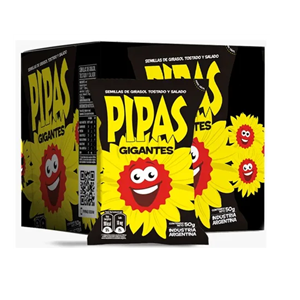 PIPAS GIGANTES DISPLAY X 12U