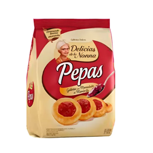 GALLETITAS  PEPAS MEMBRILLO DELICIA DE LA NONNA 180G