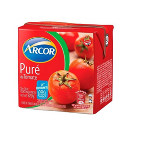 PURE DE TOMATE ARCOR 520g
