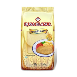 PAN RALLADO ROSA BLANCA 500G
