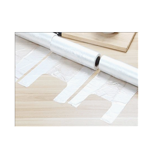 BOLSA CAMISETA TRANSPARENTE 40 X 50 EN ROLLO