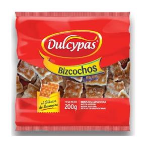 BIZCOCHO DULCYPAS DULCE 200G (Min. 5u)