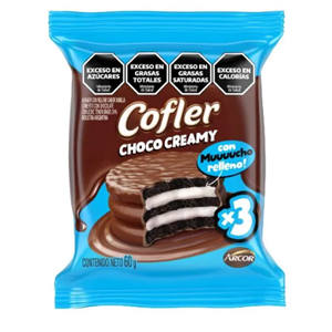 ALFAJOR COFLER CHOCO CREAMY 60G (Min. 3u)