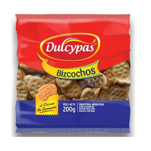 BIZCOCHO DULCYPAS SALADO 200G (Min. 5u)