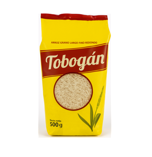 TOBOGAN ARROZ FINO 500G BULTO X 10U