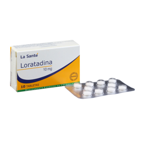 LORATADINA ANTIALERGICO COMPRIMIDOS