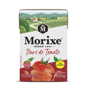 MORIXE PURE DE TOMATE 520G X 12U