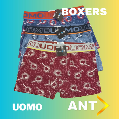 Boxer Uomo estampado 