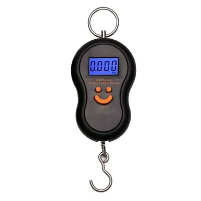 Balanza Viaje Pesca 50 Kg Digital Balijas Valijas Colgar Con Gancho