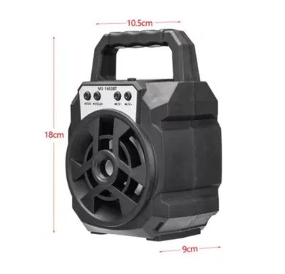 PARLANTE BLUETOOTH 3 PULGADAS PORTATIL INALAMBRICO Y RECARGABLE CON FM