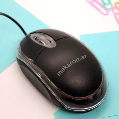 Mouse Optico Con Cable Usb