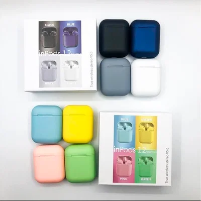 AURICULAR BLUETOOTH TWS I12 COLORES