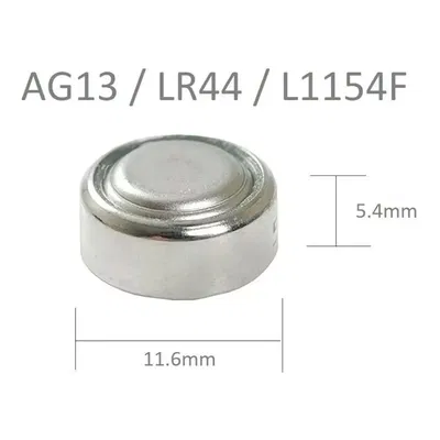 PILA L1154F LR44 AG13 A76 UNIDAD PARA HIGROMETROS TERMOMETROS