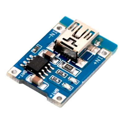 Modulo Cargador De Bateria Litio Tp4056 Mini Usb Li-Ion-Lipo