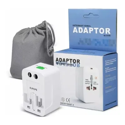 Adaptador Universal Viajero Viaje Enchufe Mundial Reforzado