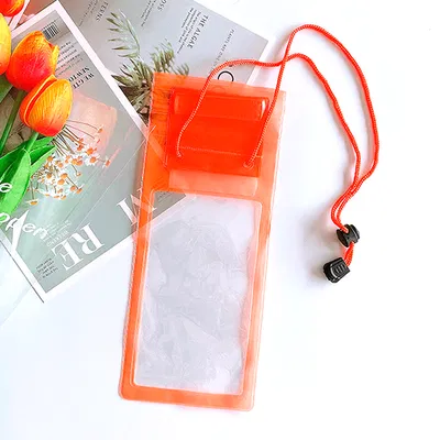 FUNDA IMPERMEABLE SUMERGIBLE PARA CELULAR LLUVIA PILETA