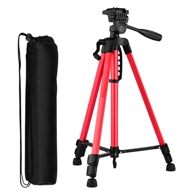 TRIPODE ALUMINIO 130CM COLOR PLEGABLE CELULAR CAMARAS PROFESIONAL