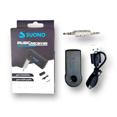 RECEPTOR BLUETOOTH RECARGABLE AUXILIAR