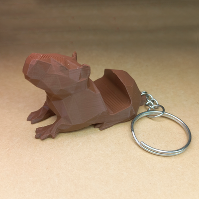 Llavero Carpincho Soporte para Celular Capybara Holder