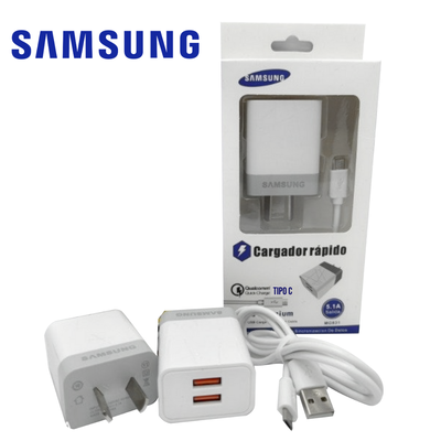 Cargador Samsung 5.1A Tipo C