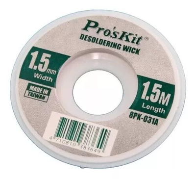 Malla Desoldante Proskit 1.5Mm X 1.5Mts