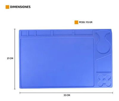 Manta Termica Antiestatica Azul 21 X 33