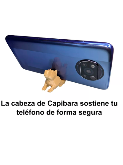 Llavero Carpincho Soporte para Celular Capybara Holder