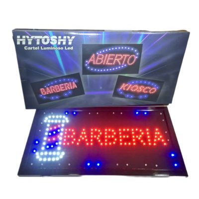 Cartel LED Barberia 220V