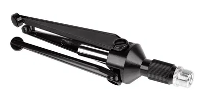 Pie De Mesa Metal Tripode Para Microfono Color Negro