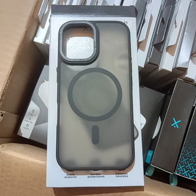 FUNDA MAGSAFE IPHONE 16 PLUS XAEA NEGRO