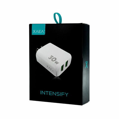 CARGADOR INTENSIFY 2USB + CABLE V8 XAEA
