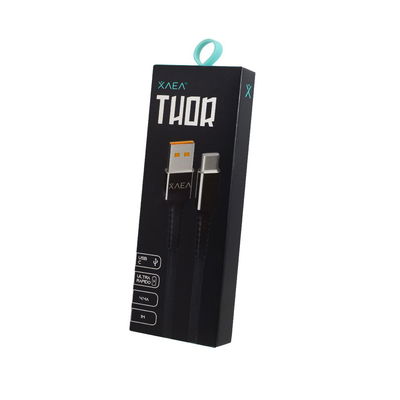 CABLE USB THOR TIPO C - XAEA - NEGRO 