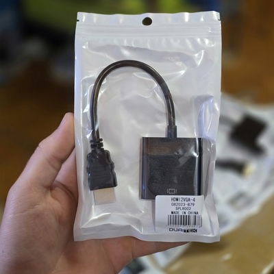 Conversor De Video Adaptador HDMI A VGA SUOMO