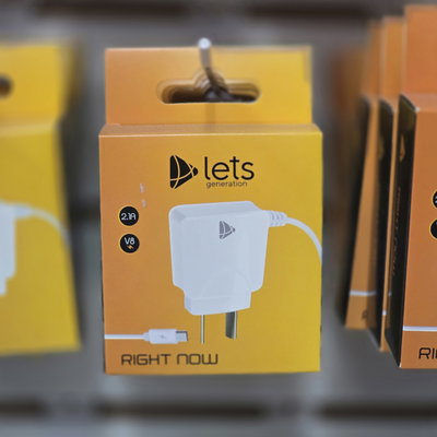 CARGADOR MICRO USB CON CABLE LETS