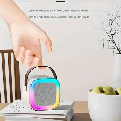 PARLANTE BLUETOOTH RGB 3 PULGADAS