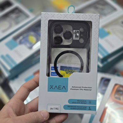 FUNDA MAGSAFE IPHONE 17 PRO CON PROTECTORES DE CAMARA