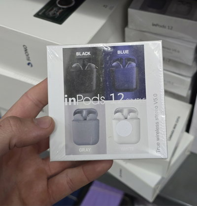 AURICULAR BLUETOOTH TWS I12 COLORES