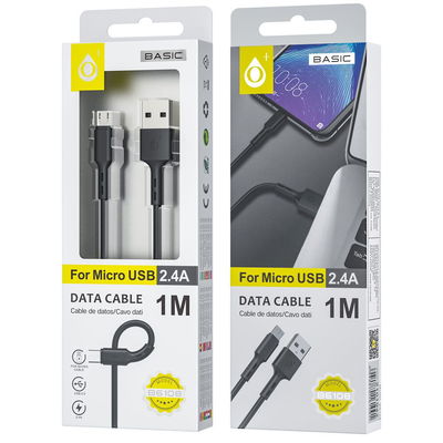 Cable MicroUSB OnePlus B6108 NEGRO