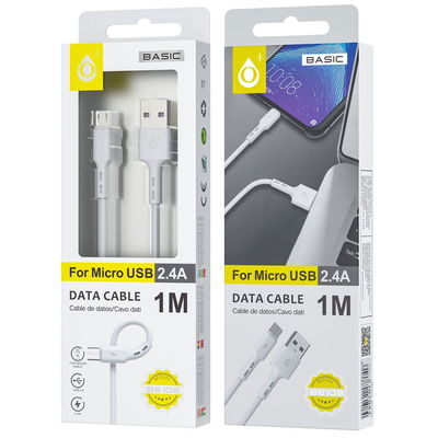 Cable MicroUSB OnePlus B6108 BLANCO